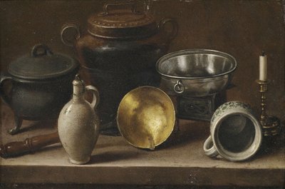 Still Life with Kitchen Utensils by Martin Dichtl